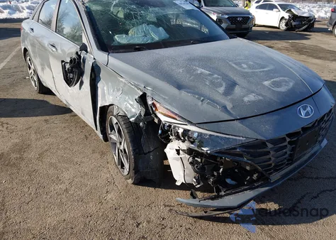 2022 Hyundai Elantra Sel z USA, uszkodzony, nr VIN KMHLN4AG8NU357598